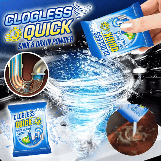 GFOUK™ Clogless Quick Sink and Drain Powder